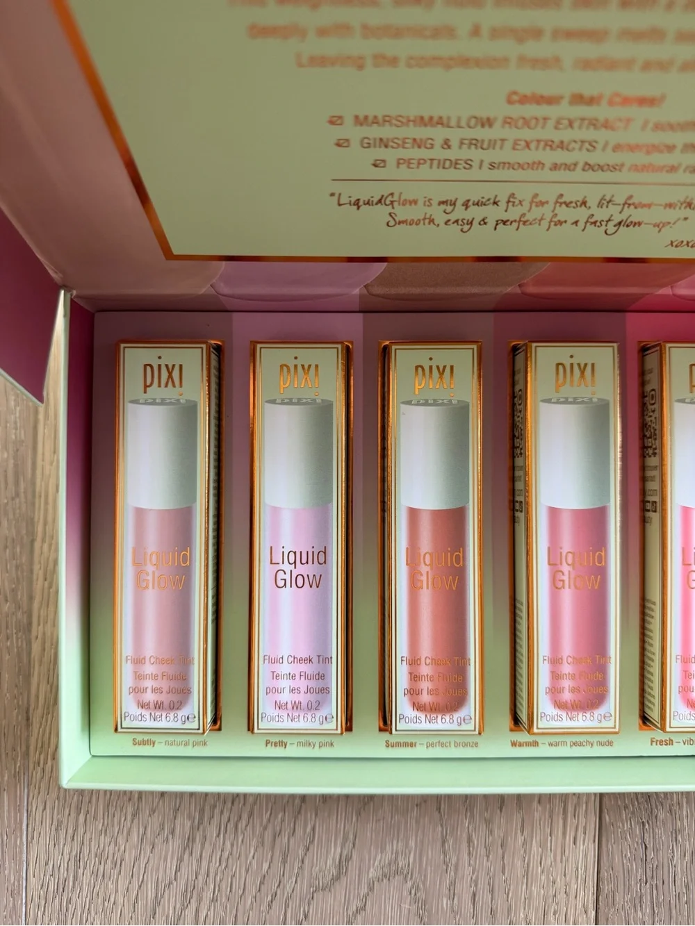 Pixi Beauty LiquidGlow Blush Set of 6